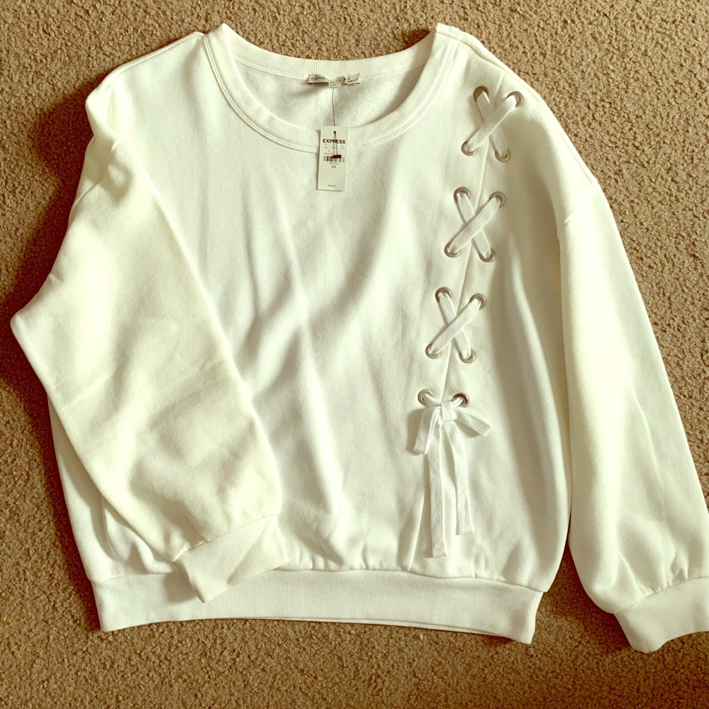 White sweater